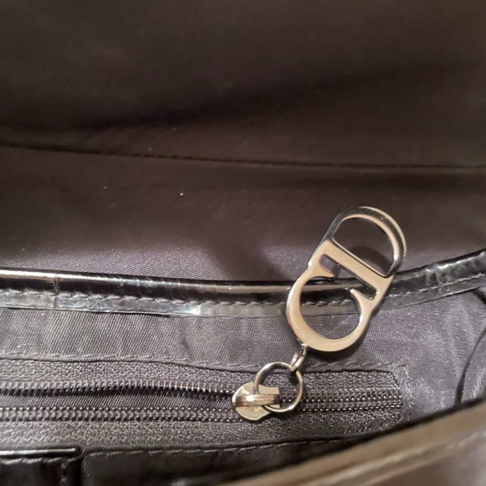 Vintage Dior Saddle Bag -black nylon 2002 - Picture 7 of 13